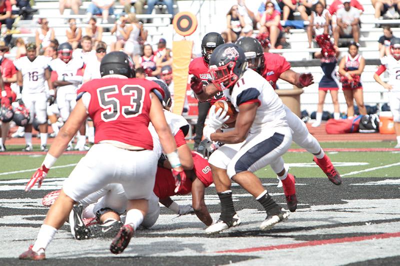 Vulcan Football Holds off Red Raiders for Rebound Win