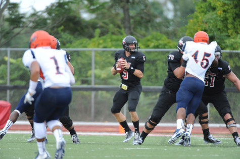 Quarterback James Harris lit up the Trojan defense last season with 280 yards plus two touchdown passes