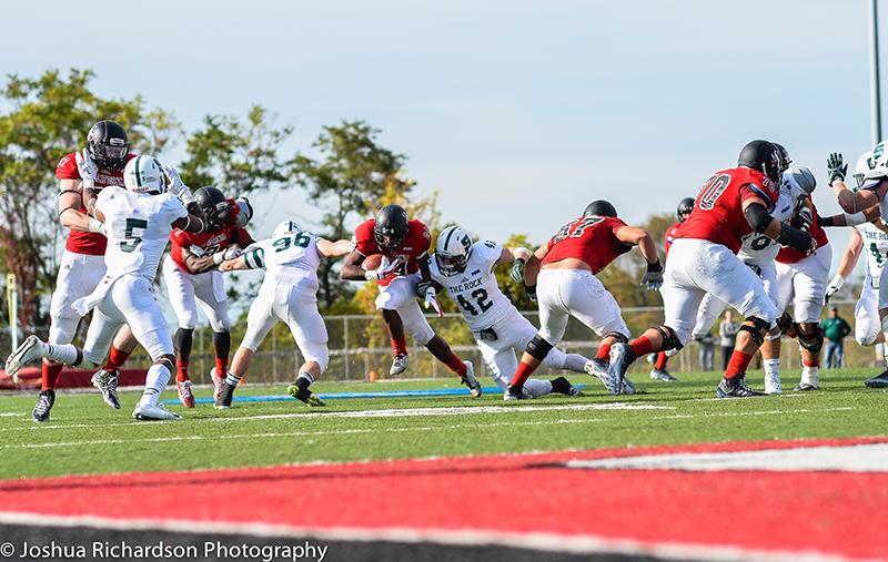 his will be the 78th all-time meeting between Cal and Slippery Rock. The Rock leads
the overall series 45-29-3 including the last two games held at Slippery Rock