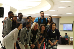 Back row L/R: Jaylen Jordan, Ryan Edie, William Jordan, Jose Negron, Justin Diperna, Adaeze Ogbonna, Front row L/R: Shannon Barnett, Ernest Brackins, Darcy Bostich, Mia Zazac, Kelsey DeNardo