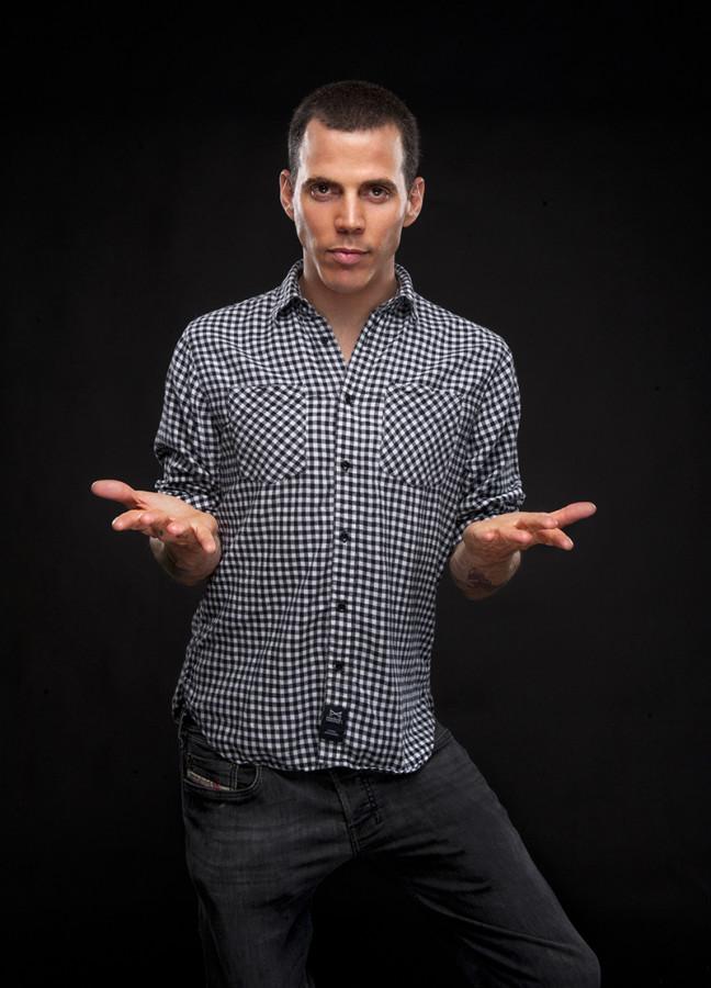 Former Jackass Star Steve-O performs in Steele Hall tonight at 7 pm as part of the Student Activities Board “Funny Freaking Friday” event 