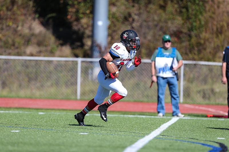 Freshman running back Jimmy Wheeler scored his first career collegiate          touchdown last Saturday against the Rock