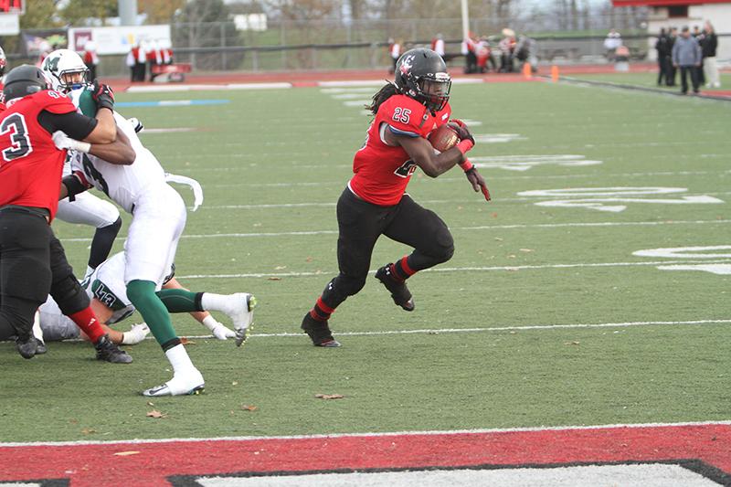 Sophomore John Franklin III scored a TD in every game this season for the Vulcans