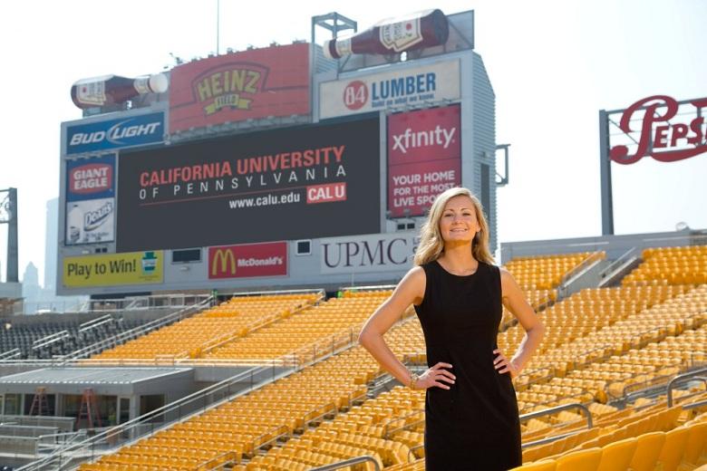 Cal U Student Sabrina Flynn Graduates with internship, externship, and a co-op