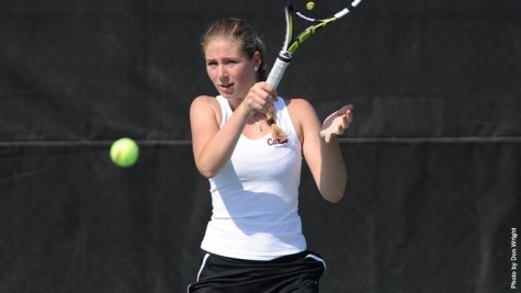 Lena Dimmer performs in the spring opener.