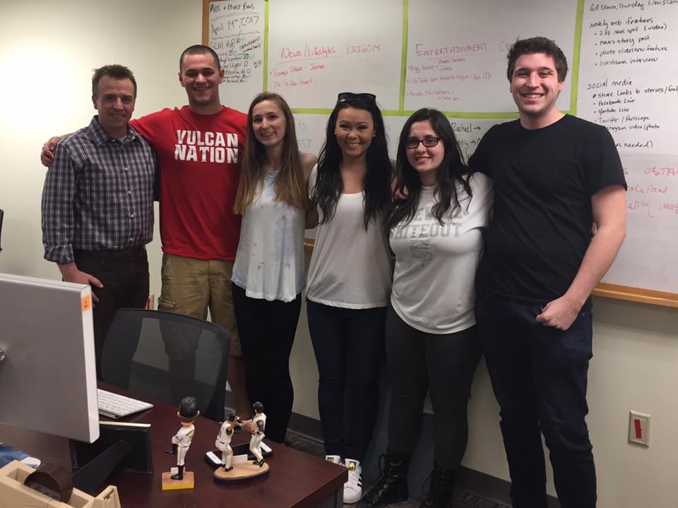 The team of Editors and our Director of Publications, (from left) Jeff Helsel, Danny Beeck, Jessica Crosson, Mari Boyle, Rachael McKriger and James Rudolph.