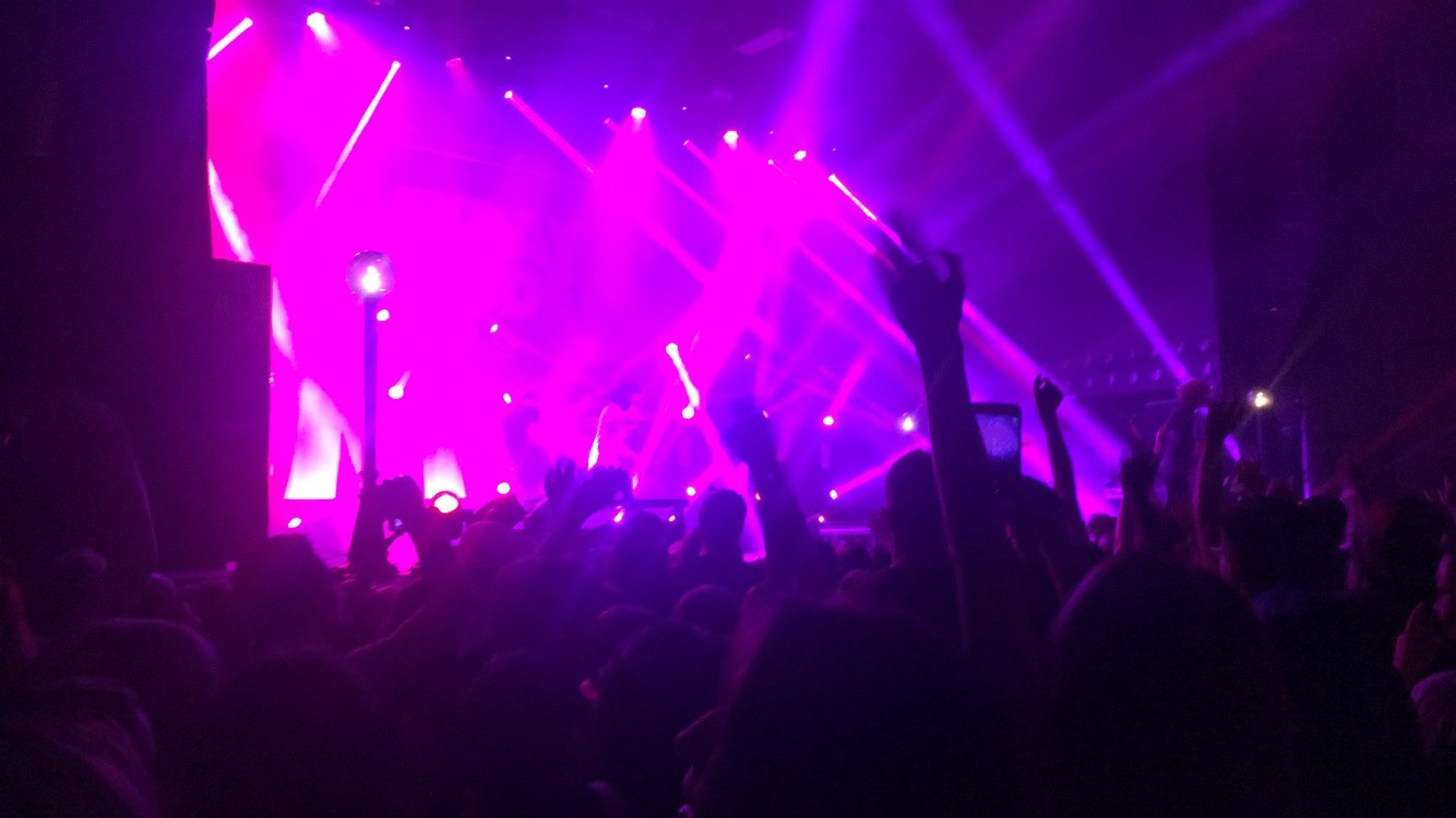 Photo of Mayday Parade at Stage AE submitted by Abby Highberger.