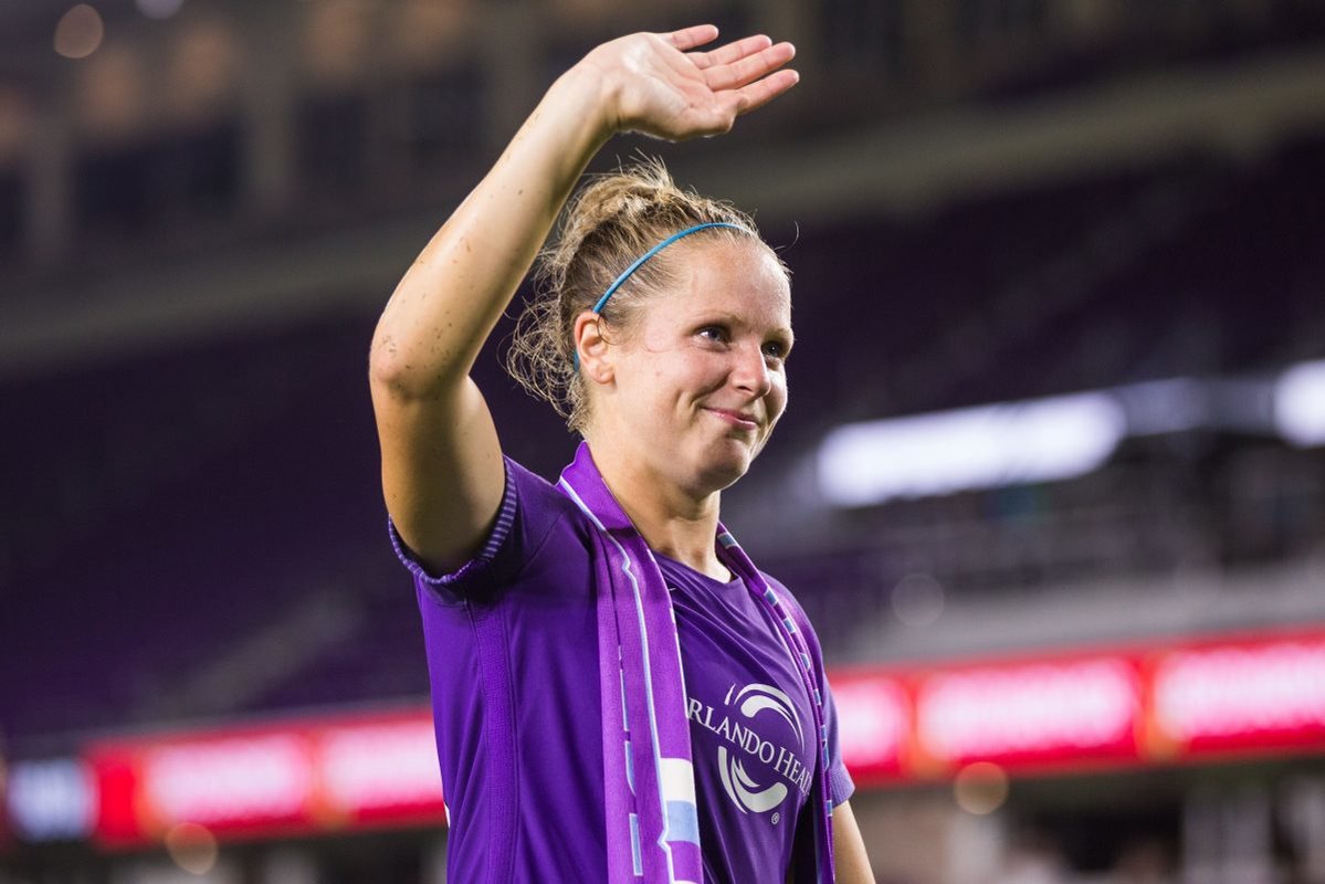 Maddy+Evans%2C+former+member+of+the+Orlando+Pride%2C+announced+her+retirement+last+month+from+the+NWSL.