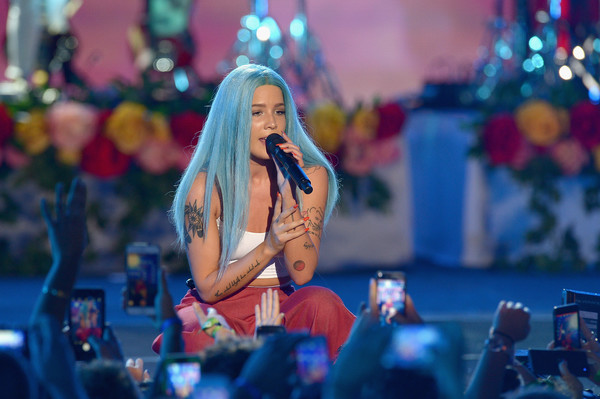 Photo of Halsey courtesy of Jason Koerner/Getty Images.