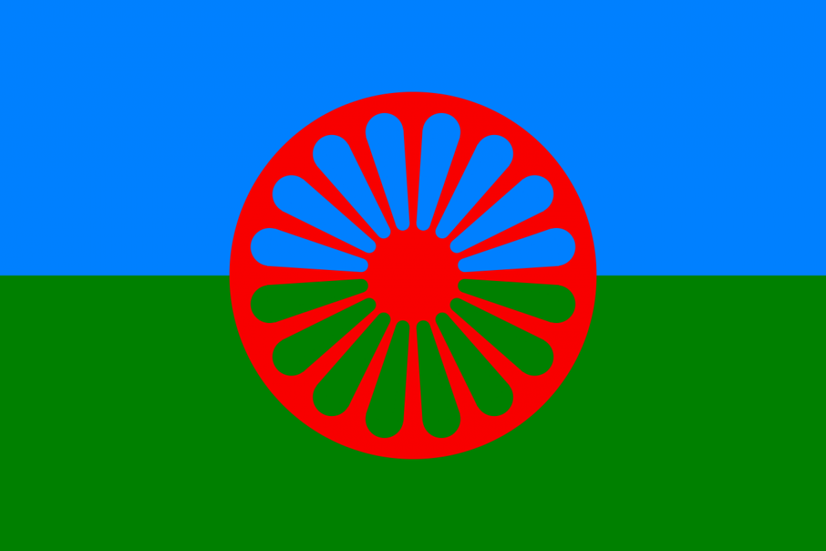 This flag is the flag of the Romani people.