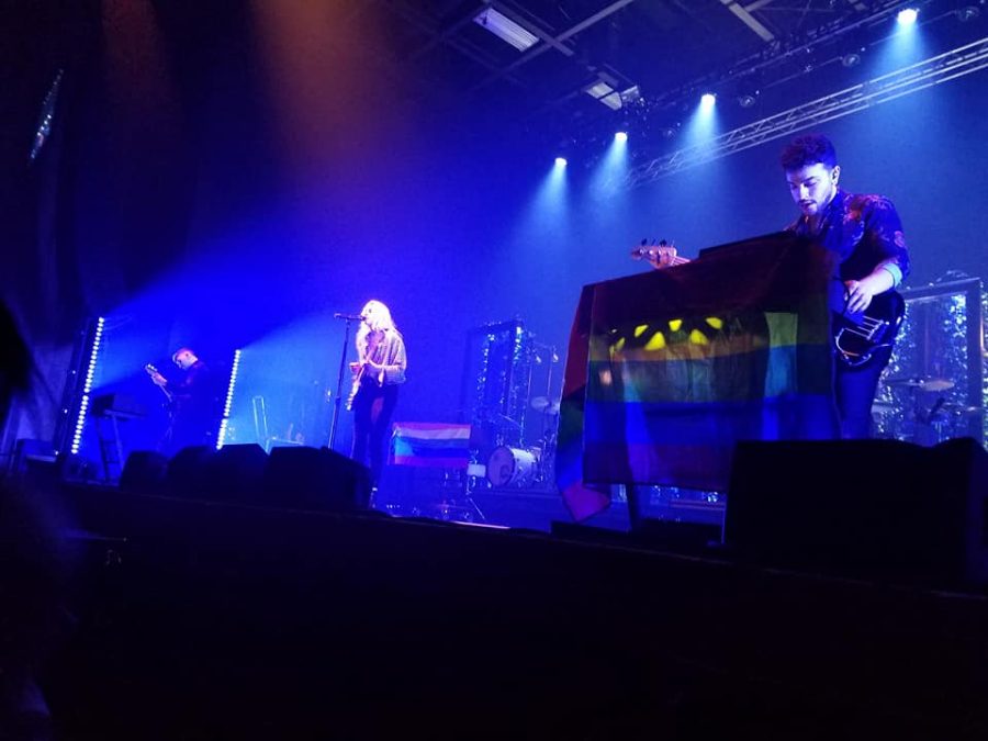 The band PVRIS performed at Stage AE on Feb. 22. Staff writer Shalene Hixon was there to experience the show -- at the front of the crowd!