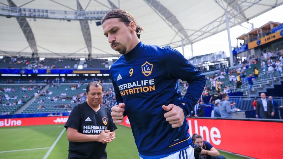 Photo of Zlatan Ibrahimović courtesy of the LA Galaxy.