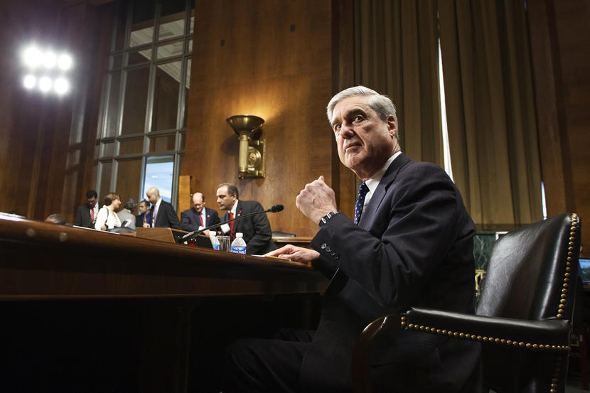 Photo of Robert Mueller courtesy of J. Scott Applewhite/Associated Press.