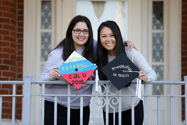 Congratulations to our two seniors, Rachael McKriger (left) and Mari Boyle (right) on graduating!