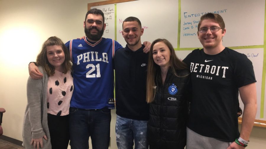 2018-2019 Editorial Staff (James Rudolph not pictured).