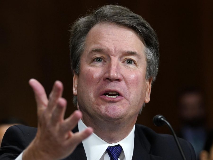 Supreme Court nominee Brett Kavanaugh testifies before the Senate Judiciary Committee on Capitol Hill in Washington, Thursday, Sept. 27, 2018. (AP Photo/Andrew Harnik, Pool)