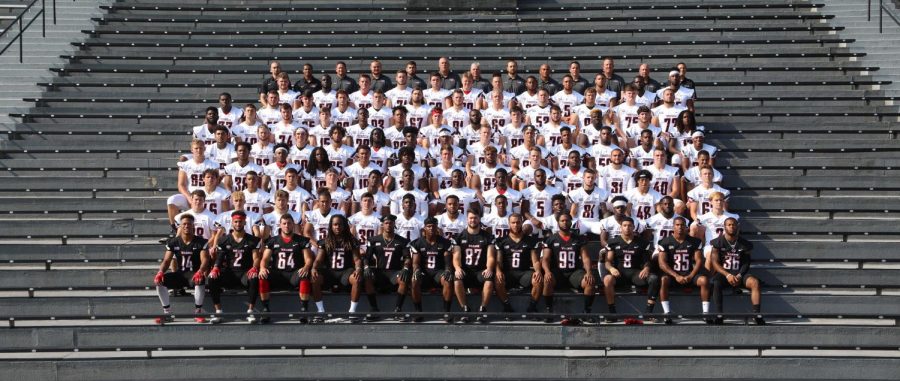 Cal U football team portrait, Fall 2019