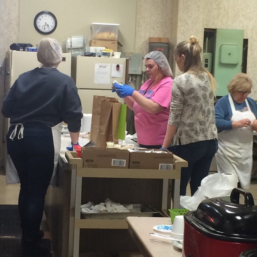 GSS members volunteer at the Stockdale Volunteer Fire Department during a Friday fish fry.