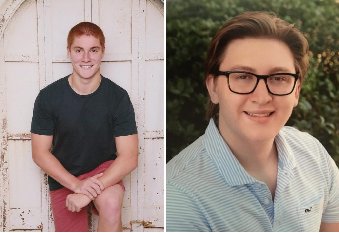 Timothy Piazza (left) and Maxwell Gruver (right) both passed in 2017 due to hazing.