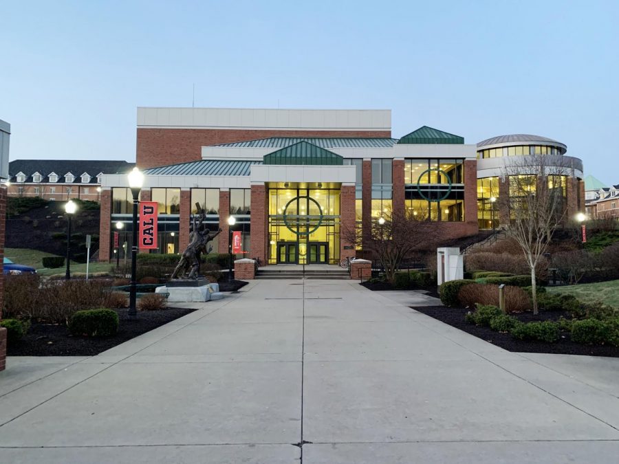 The Elmo Natali Student Center, California University of Pennsylvania, March 18, 2020.