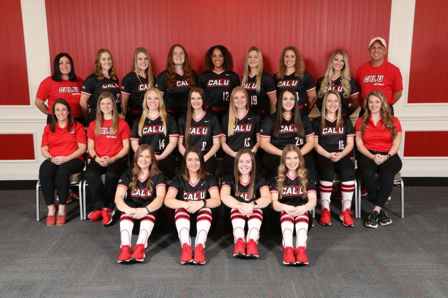 The California University of Pennsylvania softball team 2020