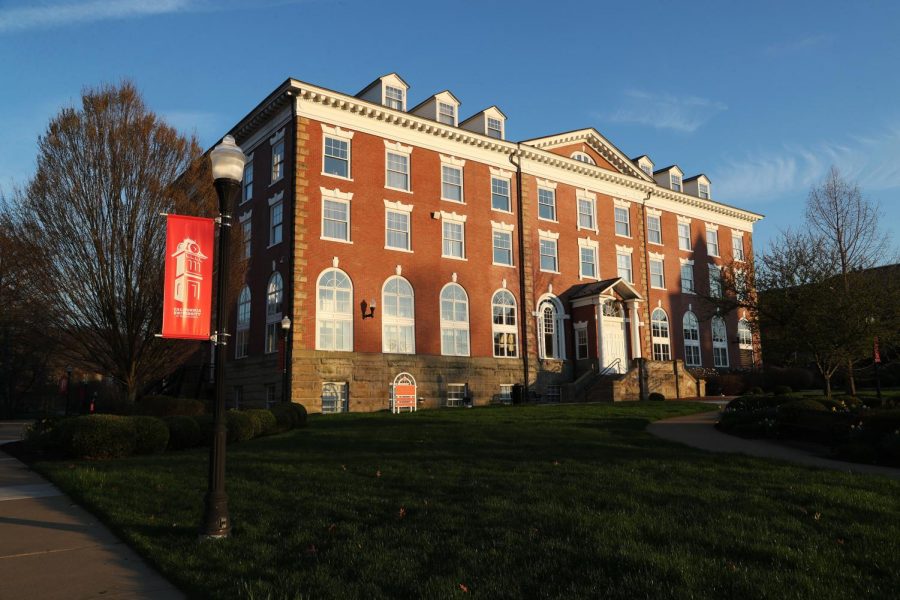 Dixon Hall, California University of Pennsylvania, April 4, 2020.