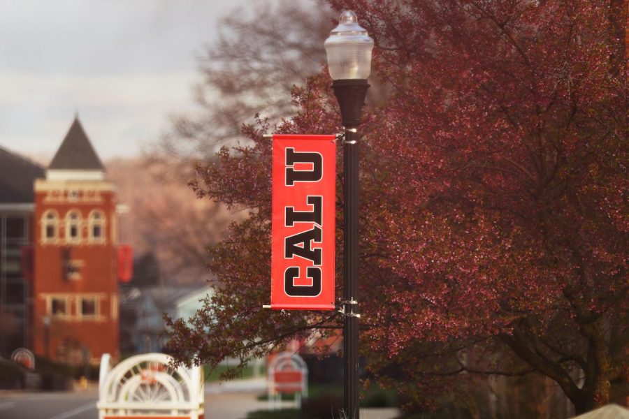 California University of Pennsylvania campus, April 5, 2020