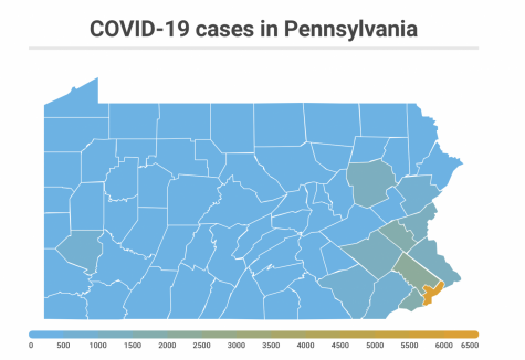 COVID-19 map of Pennsylvania: Latest coronavirus cases by county