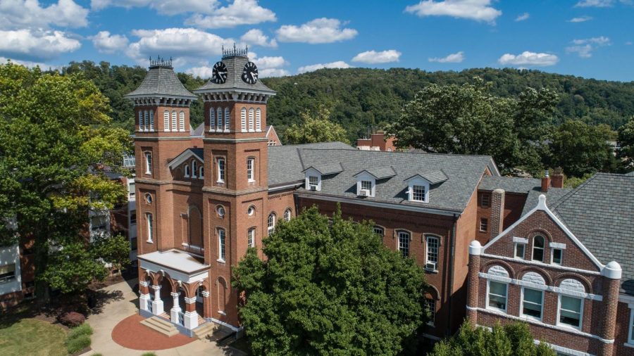 Old Main at California University of Pennsylvania