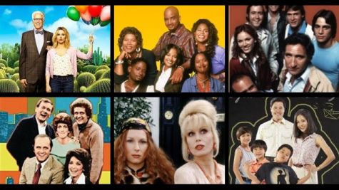 Sitcom is short for “situation comedy.” It's a funny TV show with a realistic setting, like an apartment full of wacky roommates or a restaurant where a regular cast of characters cracks jokes from week to week.