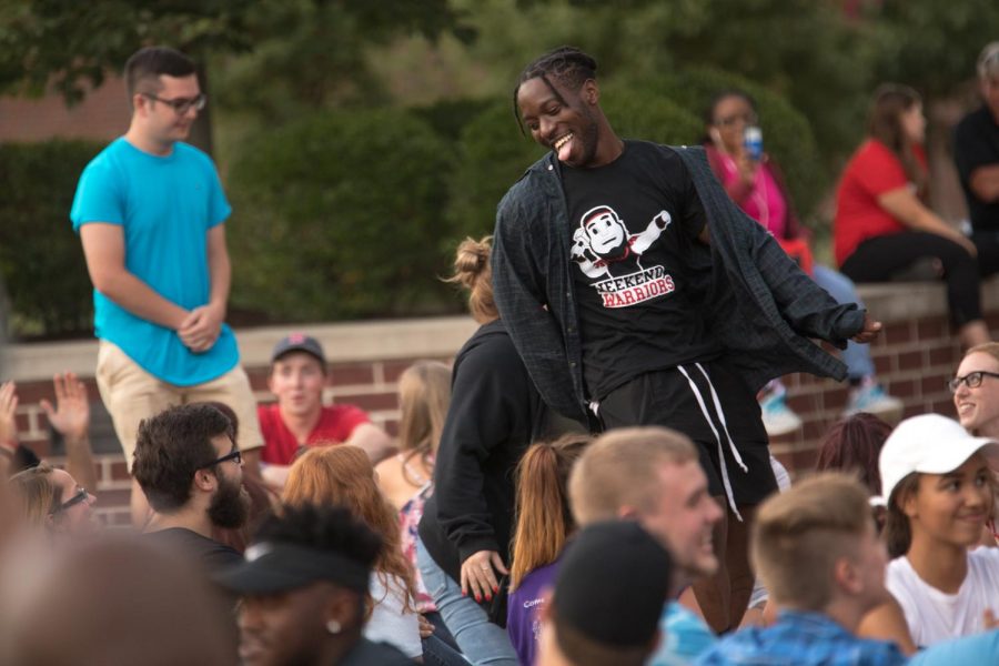 Cal Us new student Welcome Weekend, Fall 2018.