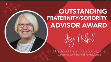 Joy Helsel, California University of Pennsylvania’s director of Fraternity and Sorority Life, is honored by Alpha Sigma Alpha, July 25, 2020