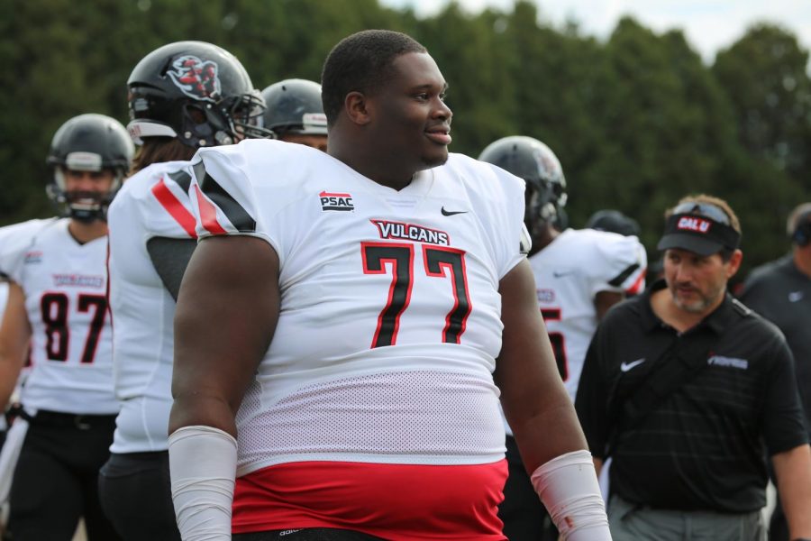 Cal U defensive lineman Jamain Stephens, a senior business major, died Tuesday, Sept. 8, 2020. He was 20.