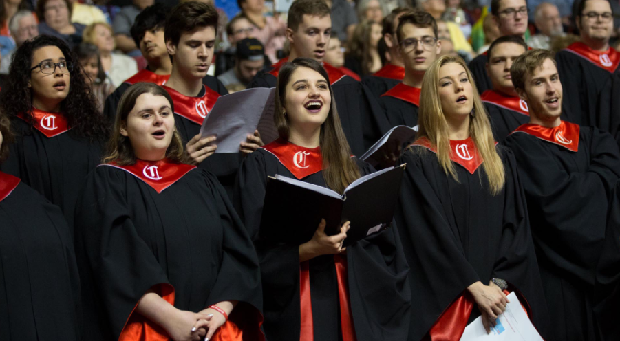 The Cal U Choir (photo courtesy of Cal U website, c. 2019)