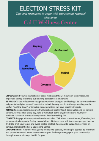 Cal U Wellness Center to host Post Election Day stress discussion