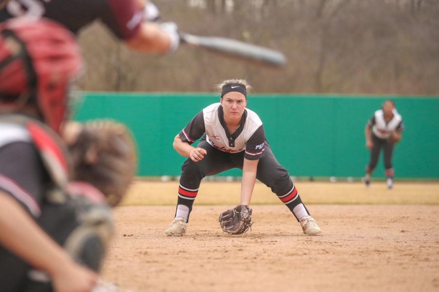 FILE: California University of Pennsylvania softball team, April 7, 2019