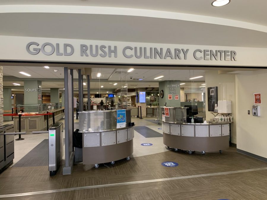 Gold Rush Dining Menu - Monday, Feb. 8 to Sunday, Feb. 14, 2021