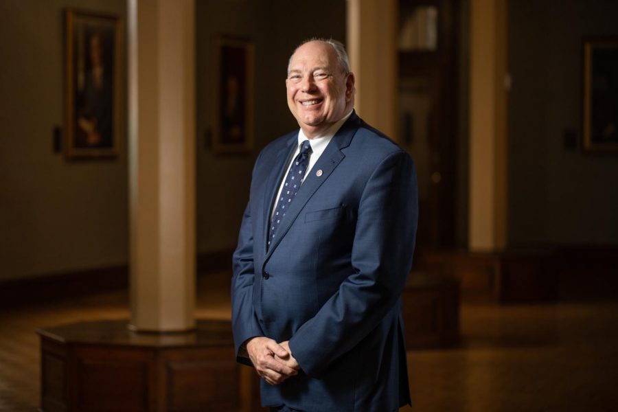 Interim University President Robert J. Thorn