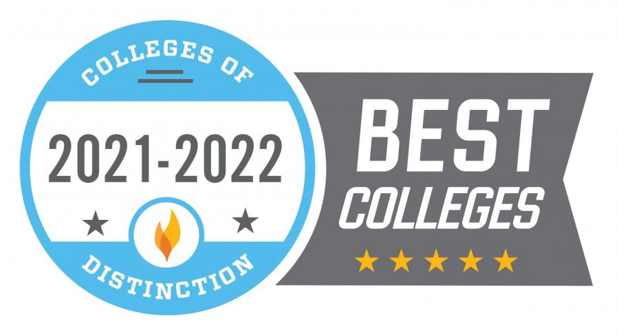 Cal U has been honored as a "College of Distinction" for the upcoming academic year 2021-22.