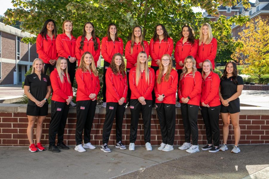 California University of Pennsylvania swimming team, Oct. 20, 2021