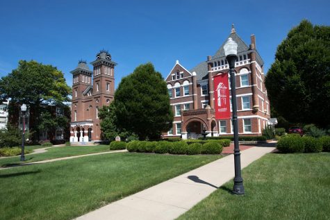 Cal Us Old Main building, July 1, 2019.