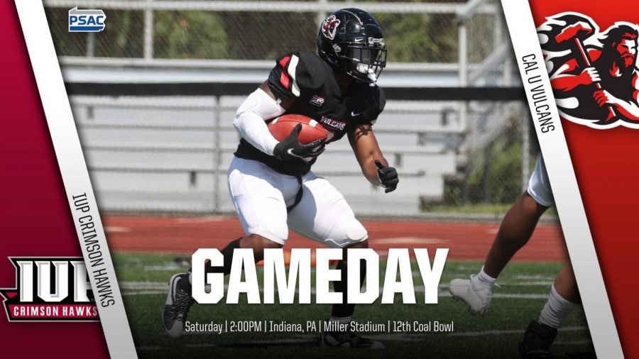 California University of Pennsylvania football team faces IUP in the annual Coal Bowl, Oct. 23, 2021