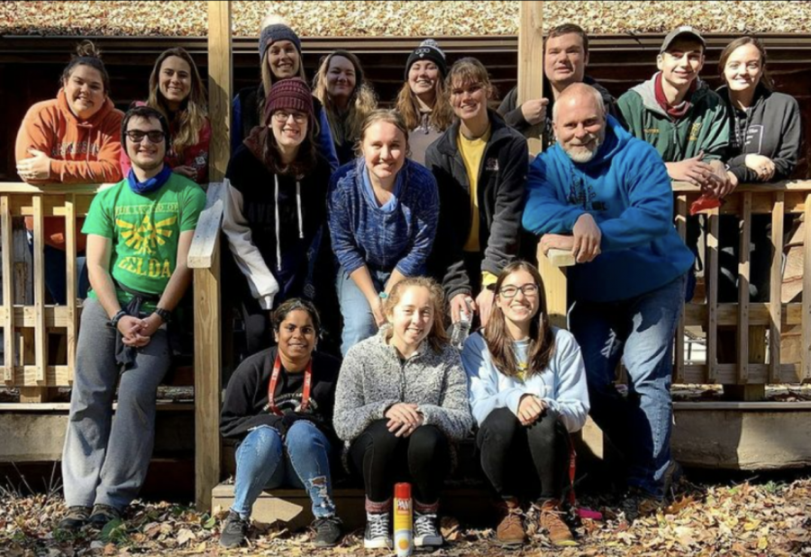 STAND gathers for a group photo at the Unity Retreat in Ligonier, Pa., Nov. 2021.