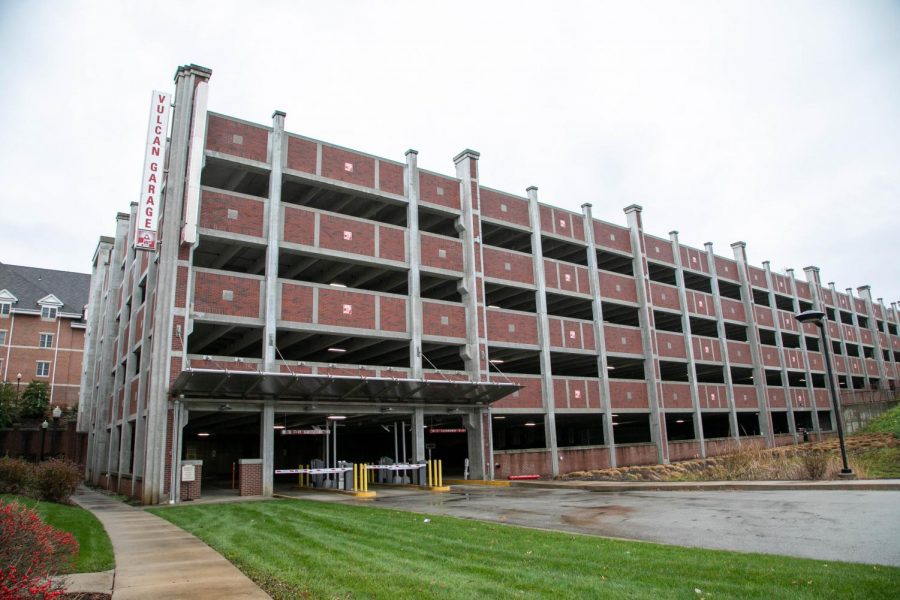 The+parking+garage+at+California+University+of+Pennsylvania+has+been+closed+since+concrete+fell+from+a+ceiling+in+2016.+The+garage+reopened+Monday%2C+Dec.+6%2C+2021%2C+after+repairs+were+made.