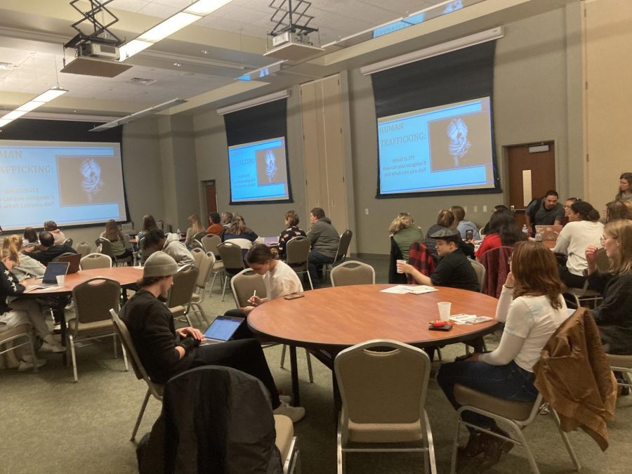 Attendees at the Human Trafficking 101: Awareness and Education Seminar