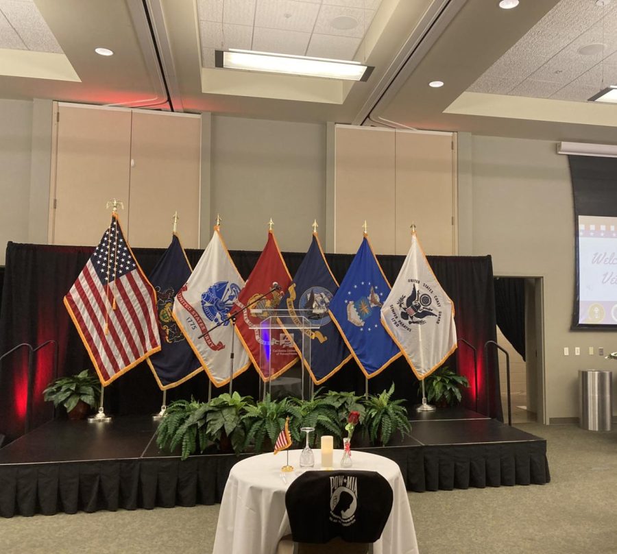 The empty table set for those who never came home