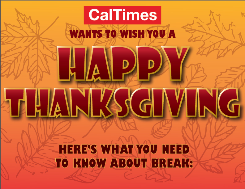 Happy Thanksgiving from CalTimes