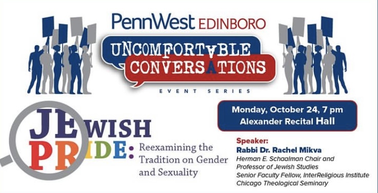 PennWest Edinboro Uncomfortable Conversations Flyer