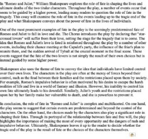 Chat GPT Paragraph