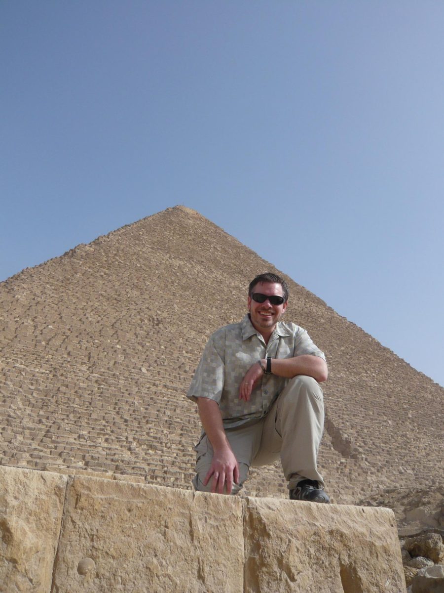 Professor Jim Bove in Egypt